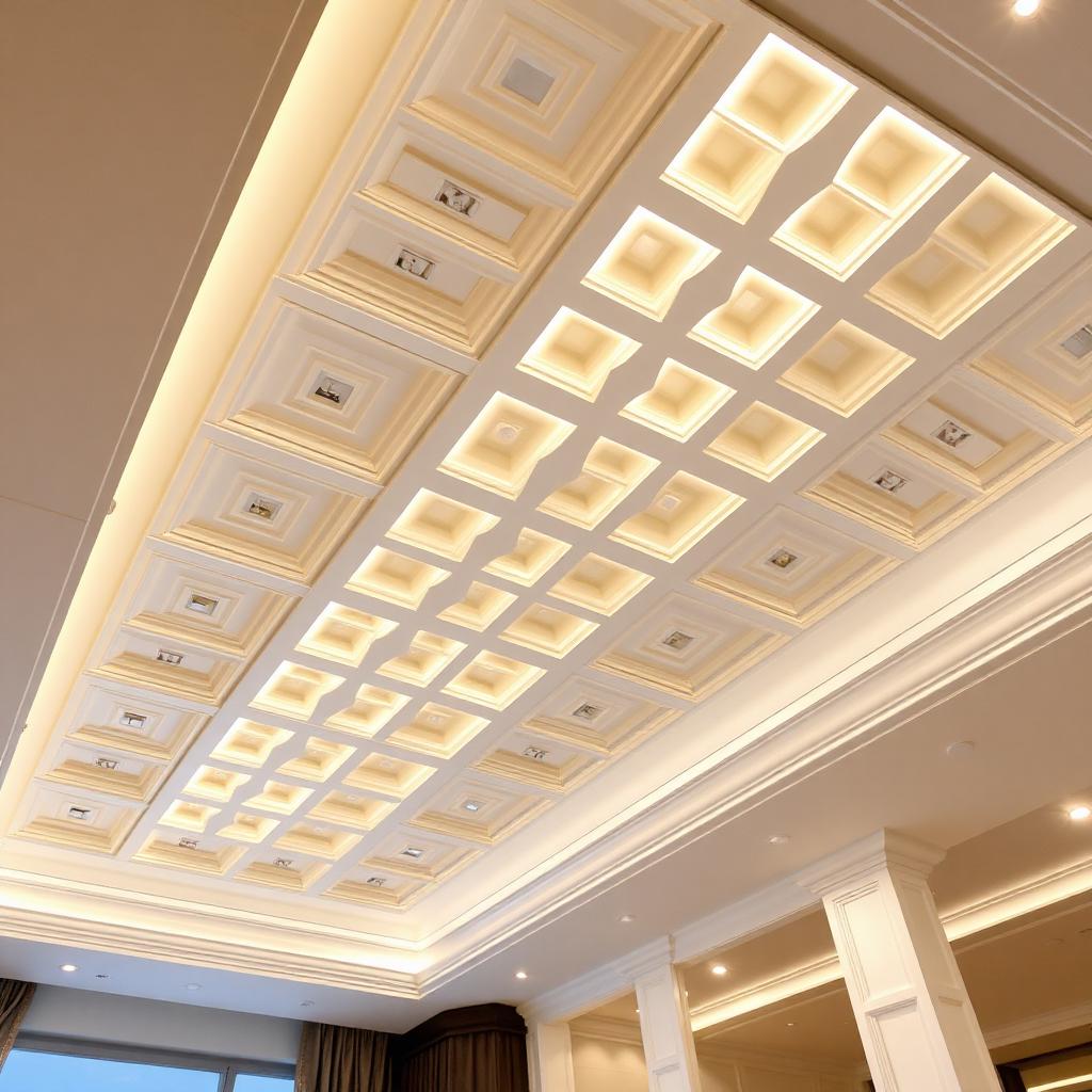 Decorative PVC ceiling
